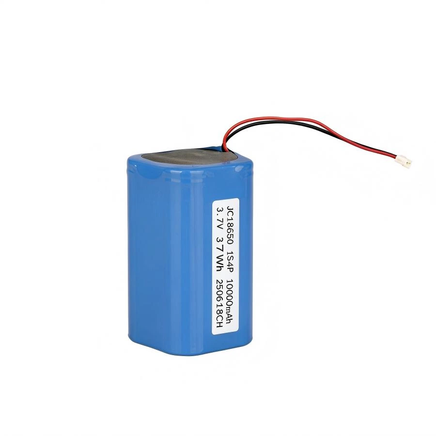 JC18650-1S4P-3.7V-10000mAh 锂电池