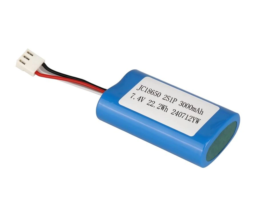 JC18650-2S1P-7.4V-3000mAh 锂电池
