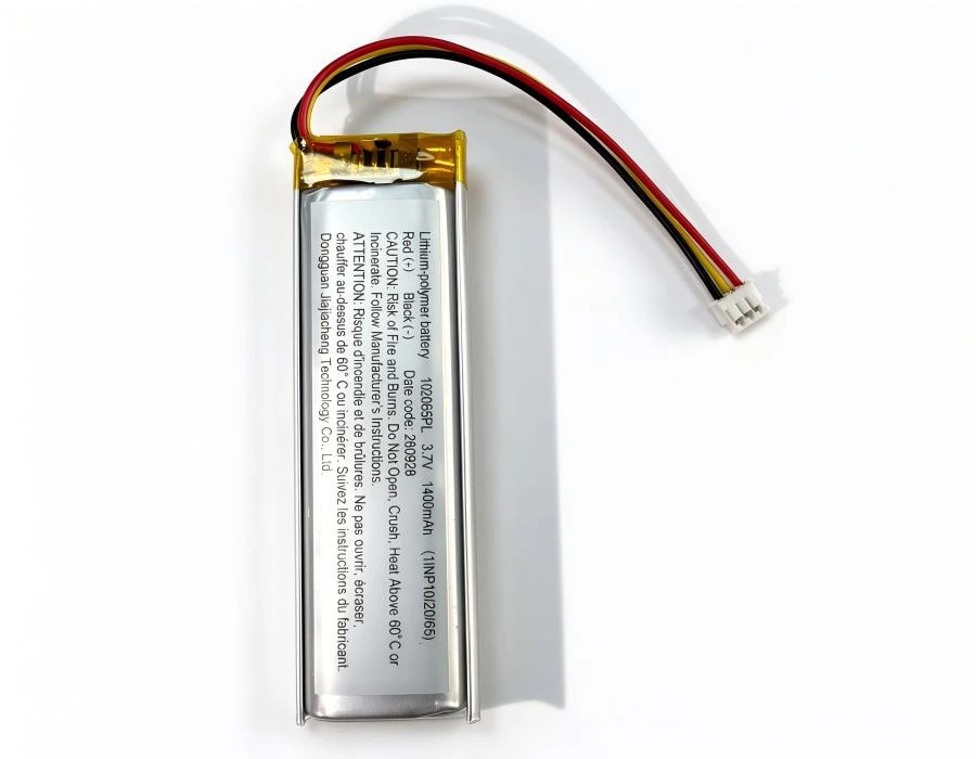 JC102065PL-3.7V-1400mAh 锂电池 锂电池