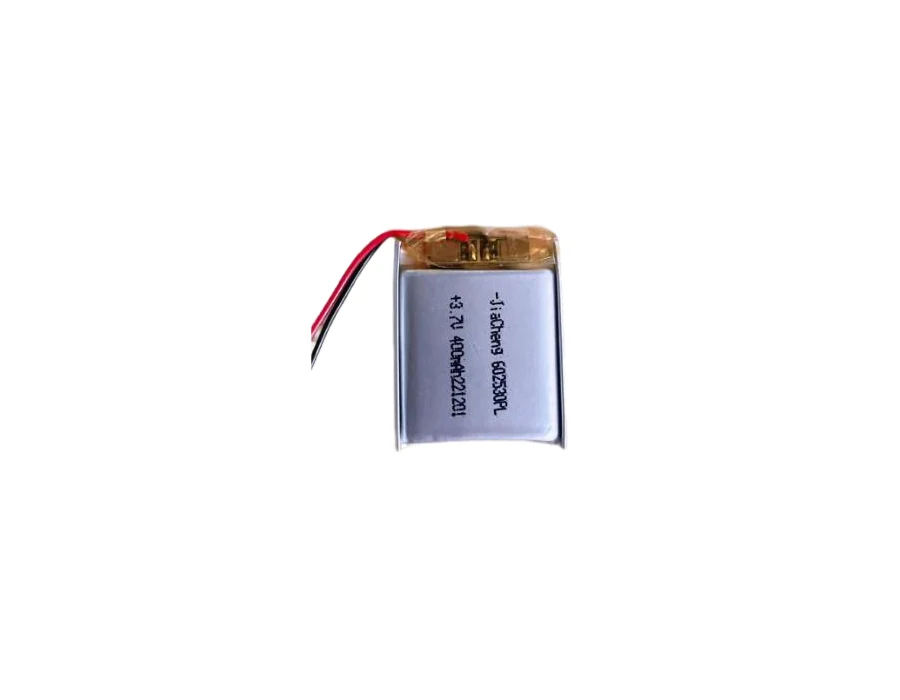 JC602530PL 400mAh 锂电池